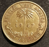 BRITISH WEST AFRICA - 1 ONE SHILLING 1947 - George VI - KM 23 - ( Afrique Occidentale Britannique ) - Colonie