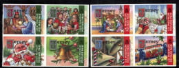 Jersey 2001 Yvert 1000-1009, Christmas, From Booklets - MNH - Jersey
