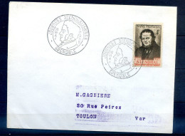 060524  SEUL SUR LETTRE    YVERT N° 550 - 1940-1949