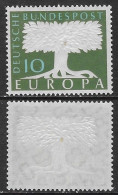 Germania Germany 1958 BRD EUROPA Wm5  Mi N.294 MNH ** - Unused Stamps