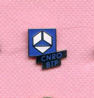 Rare Pins Cnro Btp Egf P575 - Autres & Non Classés