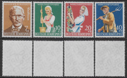 Germania Germany 1958 BRD Charity Raiffeisen Agriculture Mi N.297-300 Complete Set MNH ** - Unused Stamps