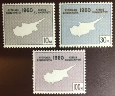 Cyprus 1960 Constitution MNH - Nuevos