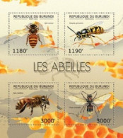 2012 2822 Burundi Fauna - Bees MNH - Nuovi