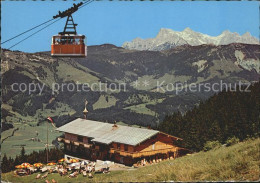 71993134 St Johann Tirol Seilbahn Angerer Alm Am Kitzbueheler Horn St. Johann In - Autres & Non Classés