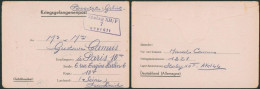 Guerre 40-45 - Lettre "Kriegsgefangenenpost" Expédié Du Stalag XII / F (AK 144) > Paris - WW II