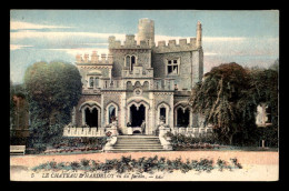 62 - LE CHATEAU D'HARDELOT - CARTE COLORISEE - Autres & Non Classés