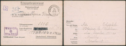 Guerre 40-45 - Lettre "Kriegsgefangenenpost" Expédié De Braine-le-chateau (1942) > Oflag IX A/Z + Censure - Weltkrieg 1939-45 (Briefe U. Dokumente)
