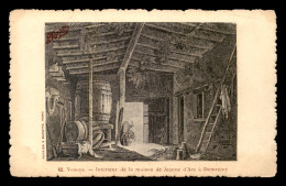 88 - DOMREMY - INTERIEUR DE LA MAISON DE JEANNE D'ARC - GRAVURE PUBLICITAIRE "MAGGI" - Domremy La Pucelle