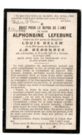 Ellezelles 1831 - 1908 , Alphonsine Levevre - Communie
