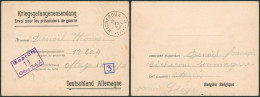 Guerre 40-45 - Lettre "Kriegsgefangenenpost" Expédié De Micheroux (1941) > Oflag IX A/Z + Censure - Guerre 40-45 (Lettres & Documents)