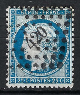 FRANCE  PC Des GC Ca.1860-75: Le No 420 (Belfort) Sur Y&T 60C - 1871-1875 Ceres