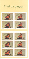 BC41 Carnet Commemoratif Bebe Papillon C'est Un Garçon - Ongebruikt