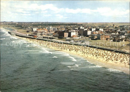 71992163 Westerland Sylt Fliegeraufnahme Mit Strand Westerland - Sonstige & Ohne Zuordnung