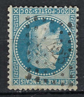 FRANCE  PC Des GC Ca.1860-75: Le No 423 (Bellac) Sur Y&T 29B - 1863-1870 Napoleon III With Laurels