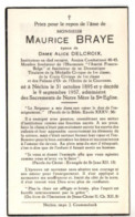 Néchin 1895 - 1957 , Maurice Braye - Obituary Notices