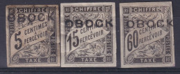 Obock          Taxes   9-11-15 * 2ème Choix - Unused Stamps