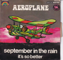 AEROPLANE - FR SG - SEPTEMBER IN THE RAIN + IT'S SO BETTER - Rock