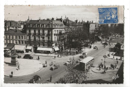 Toulouse (31) : Vue Aérienne Générale Sur Le Quartier De La Place Jeanne D'Arc En 1950 (animé) PF. - Toulouse