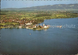 71991954 Wasserburg Bodensee Fliegeraufnahme Wasserburg - Wasserburg (Bodensee)