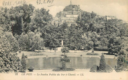 Postcard France Le Puy-en-Velay Jardin - Sonstige & Ohne Zuordnung