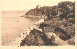 Postcard France Dinard La Promenade Des Allies - Sonstige & Ohne Zuordnung