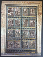 1999 - Vaticano - Anno Santo Del 2000 - Serie Otto Valori - Foglietto -  Nuovo - Blocks & Sheetlets & Panes