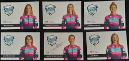 Cyclisme , 6 CP DECEUSTER - BONACHE 2023 - 2024 (avec DE KEERSMAEKER Audrey Signee) - Radsport