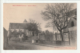 CP 45 MONTCRESSON Eglise Et Mairie - Sonstige & Ohne Zuordnung