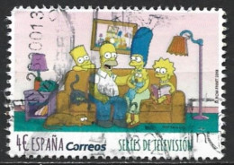 Spain 2019. Scott #4390 (U) The Simpsons Animated Television Show, 30th Anniv. (Complete Issue) - Gebraucht