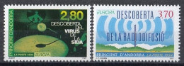 FRENCH ANDORRA 465-466,unused - Disease