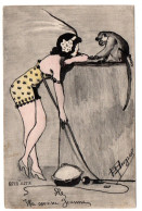 Entr'acte. Reproduction D'un Dessin De Gayac. Carte Dessinée - 1900-1949