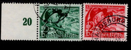 Deutsches Reich 684 - 685 Volksabstimmung Sudetenland Gestempelt Used (3) - Usati