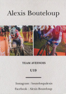 Cyclisme , Alexis BOUTELOUP 2023 - 2024 - Radsport