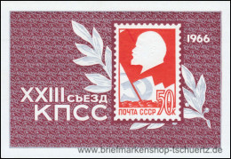 UDSSR 1966, Mi. Bl. 42 ** - Blocks & Kleinbögen