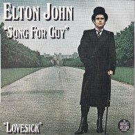 ELTON JOHN  - FR SG - SONG FOR A GUY + LOVESICK - Rock