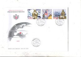 MONACO FDC 2008 CENTENAIRE EXPEDITION DE PEARY - FDC