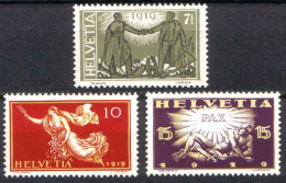 1919 Zu 143-145 / Mi 146-148 / YT 170-172 **/MNH PAX Voir Description - Ongebruikt