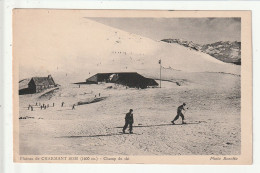 CP 38 Plateau De CHARMANT SOM Champ De Ski - Autres & Non Classés