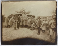 Photo Ancienne - Snapshot - Militaire - 1ère Guerre Mondiale - Poilus - Evacuation Blessés Par Ambulance Anglaise - WW1 - War, Military