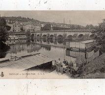 MEULAN LE PETIT-PONT ( LAVANDIERES ) CARTE PRECURSEUR - Meulan