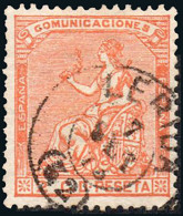 Lérida - Edi O 131 - Mat Fech. Tp. II "Lérida (32)" - Used Stamps