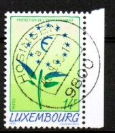 Luxembourg, Luxemburg, 1993,  Y&T 129, MI 1329, UMWELTSCHUTZ, GESTEMPELT, OBLITERE - Gebraucht