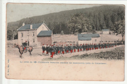 CP 88 GERARDMER Prés De. Le Défilé D'ifanterie Pendant Les Manoeuvres - Gerardmer