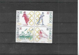 SUECIA Nº 1667 AL 1671 - Unused Stamps
