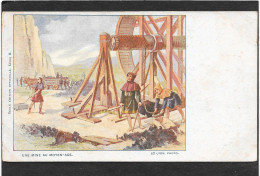 MINES - Une Mine Au Moyen-age - Illustration - Bergbau