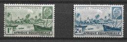 A.E.F. 1941 Série Maréchal Pétain MNH - 1941 Série Maréchal Pétain