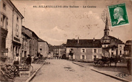 Aillevillers-et-Lyaumont Canton De Saint-Loup-sur-Semouse Le Centre Haute-Saône 70320 N°64 Cpa Voyagée En 1924 TB.Etat - Autres & Non Classés