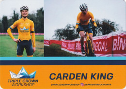 Cyclisme , Carden KING 2023 - 2024 - Cyclisme