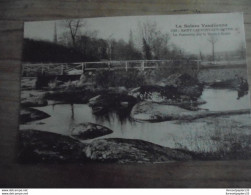 CPA (85) Saint Laurent Sur Sèvre La Passerelle Sur La Sèvre à Bodet - Sonstige & Ohne Zuordnung